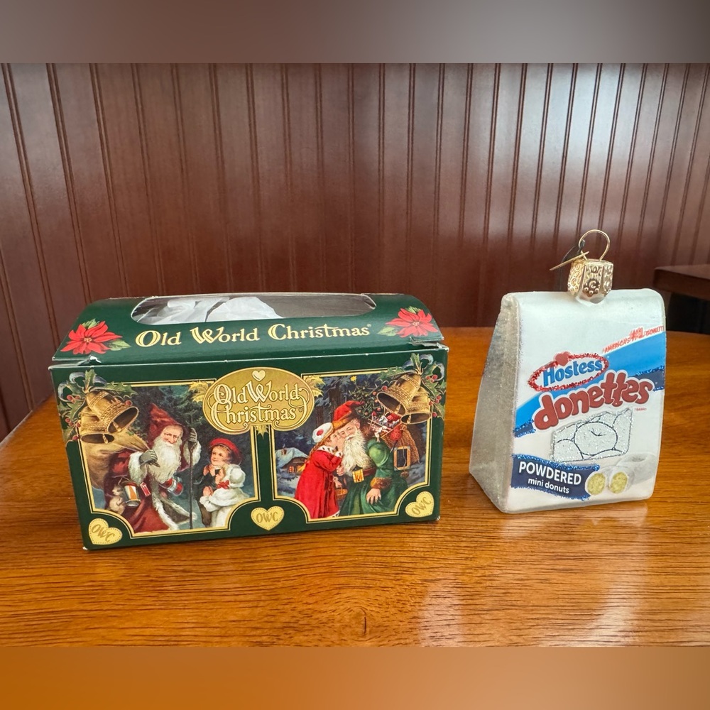 Old World Christmas Hostess Donettes Ornament